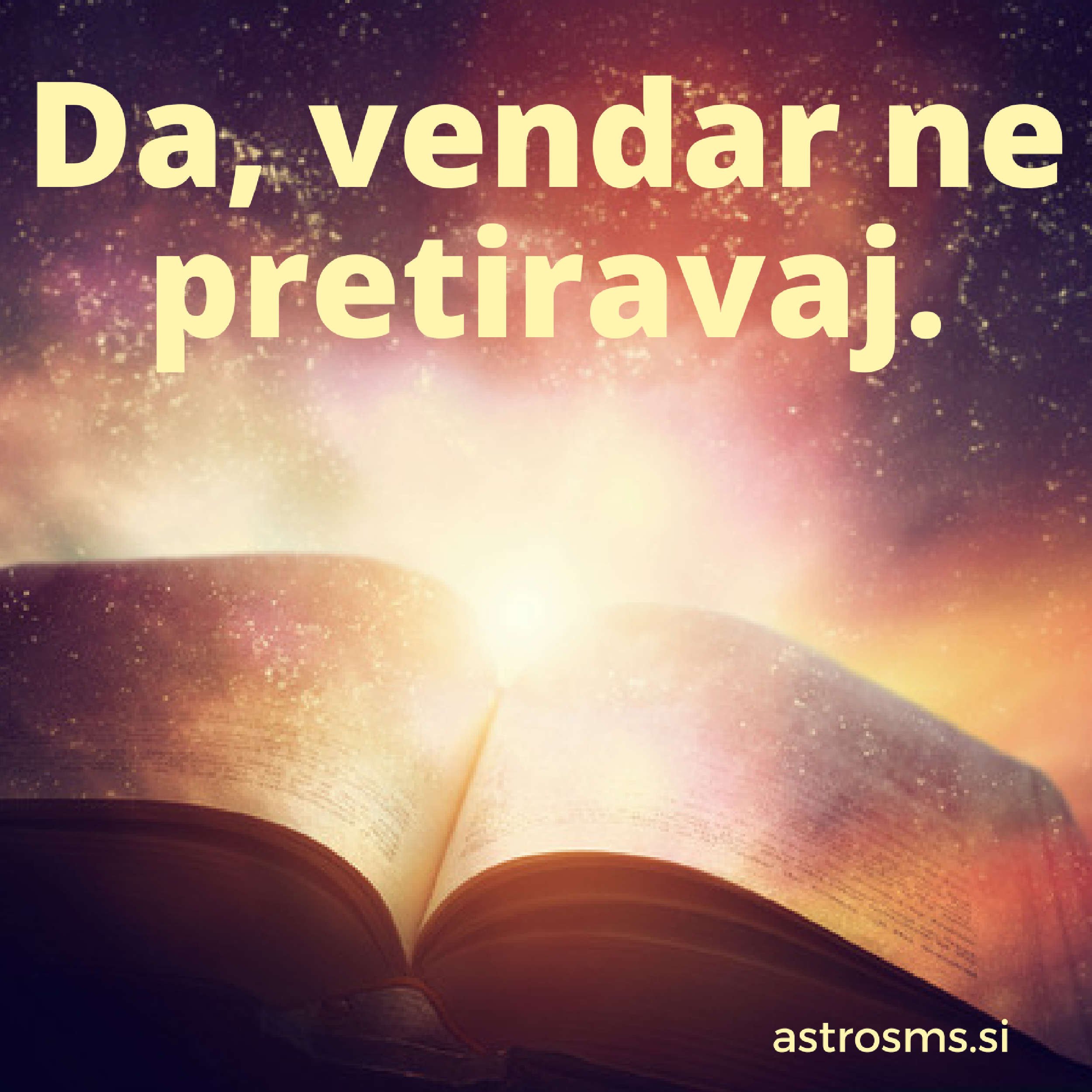 sporocilo univerzuma 121