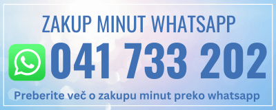 zakup minut
